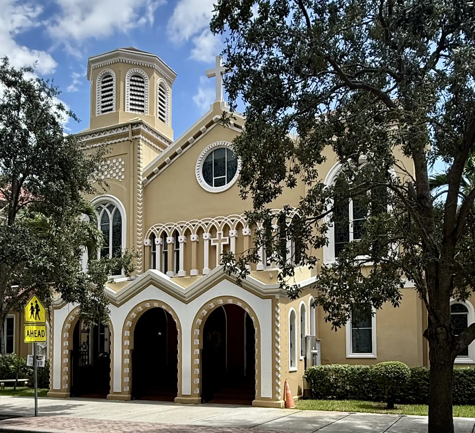 St. Ann Catholic Church on North Olive Avenue in downtown West Palm Beach.