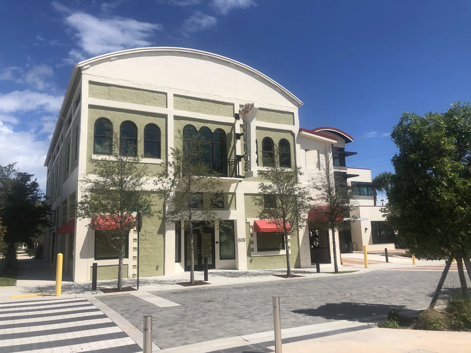 The restored Sunset Lounge, the historic jazz club on Eighth Street in West Palm Beach's Historic Northwest.