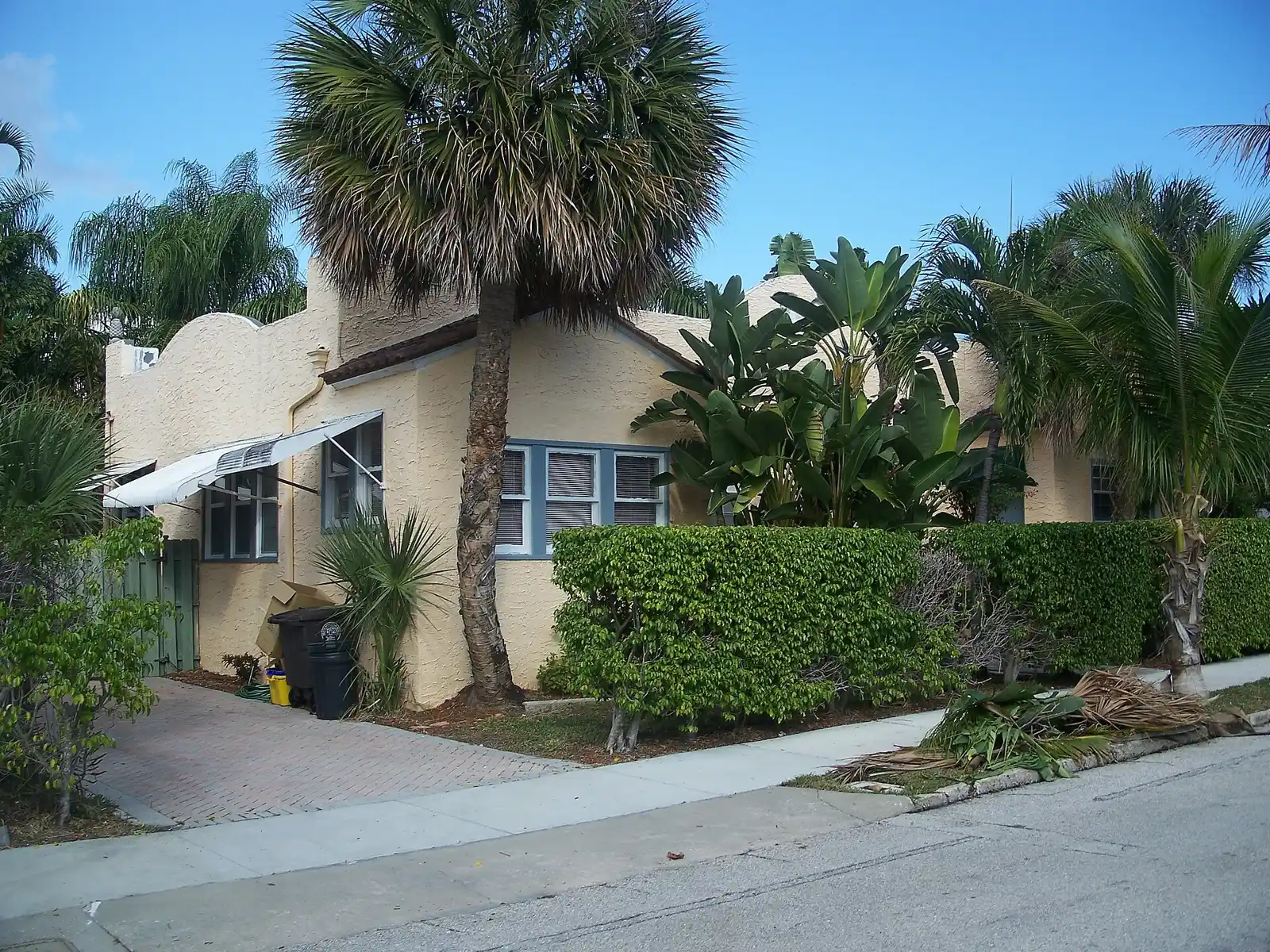 A home in the Grandview Heights Historic District, one of West Palm Beach's older neighborhoods south of downtown.