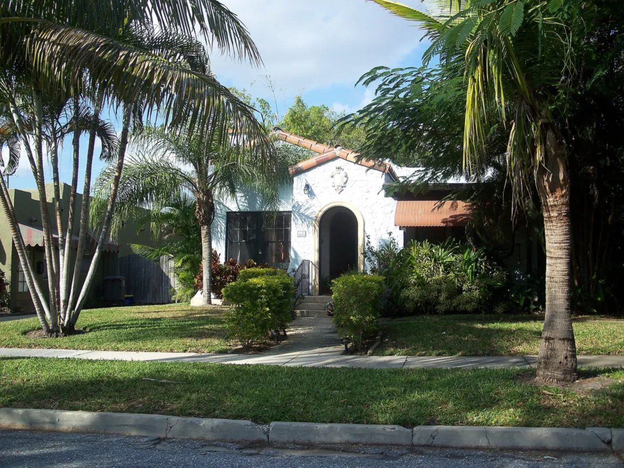 A home in the Flamingo Park Historic Residential District, one of West Palm Beach's older neighborhoods.