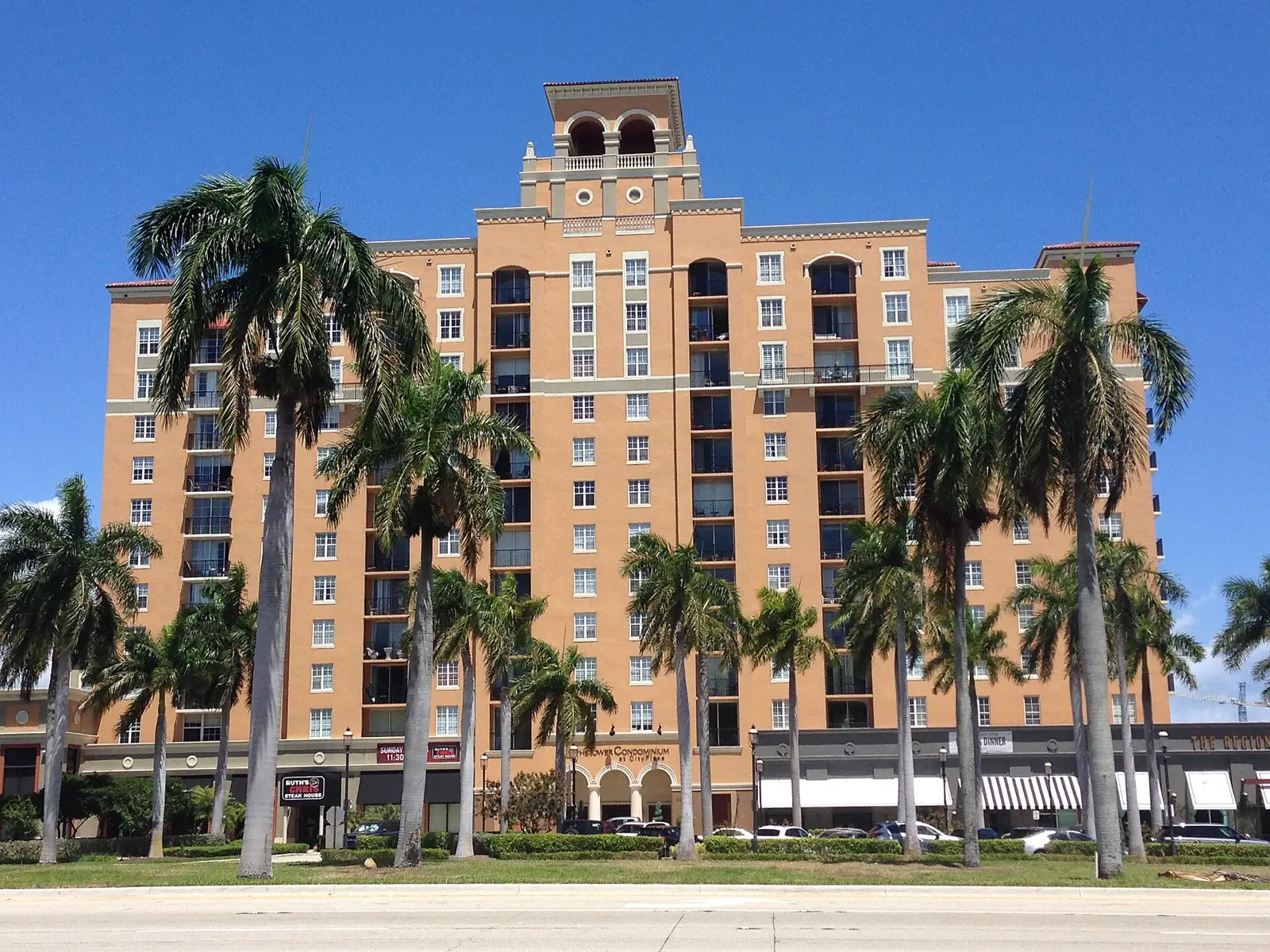 The Tower Condominium at CityPlace, now Rosemary Square, in downtown West Palm Beach.