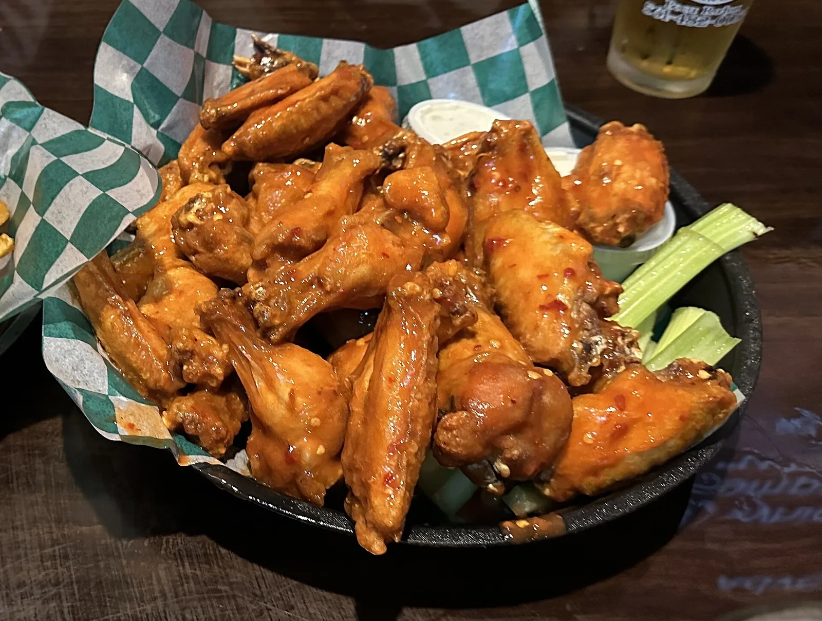 An order of buffalo wings at Packy's Sports Grill in Boca Raton, a restaurant that is not on this list.